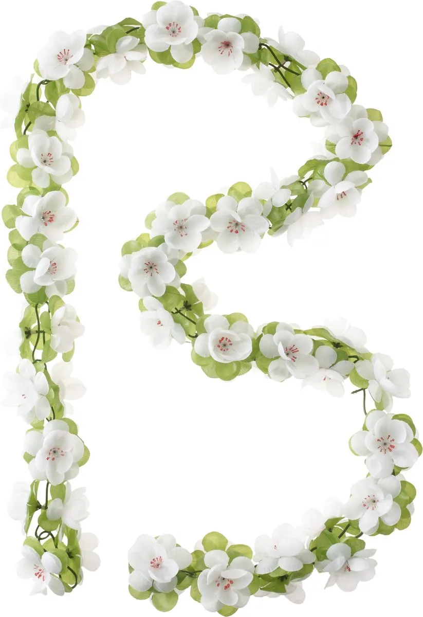 Basil Flower Garland Bloemenstreng - Wit