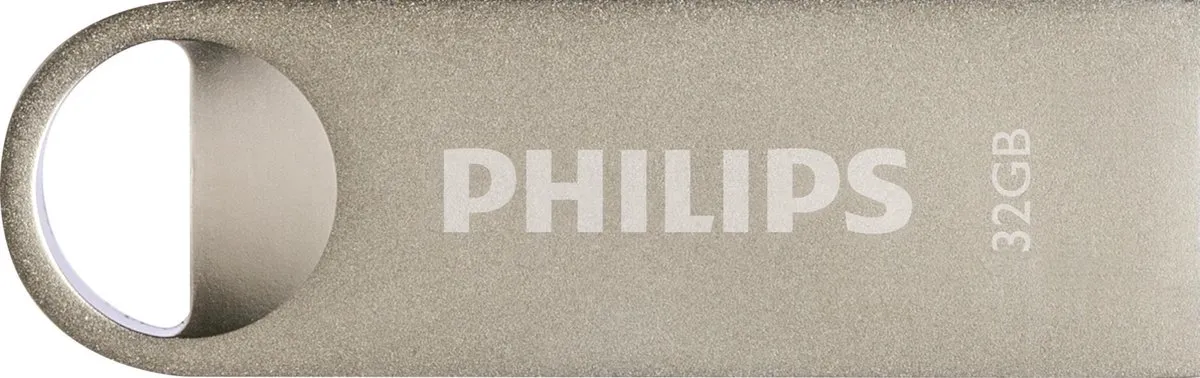 Philips Moon FM32FD160B USB Stick 32GB - Grijs