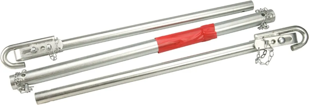 Silverline Verchroomde Sleeppaal 1800kg 1,8m 3-delig