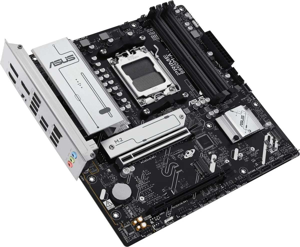 ASUS PRIME B850M-A-CSM AM5 Micro-ATX Moederbord
