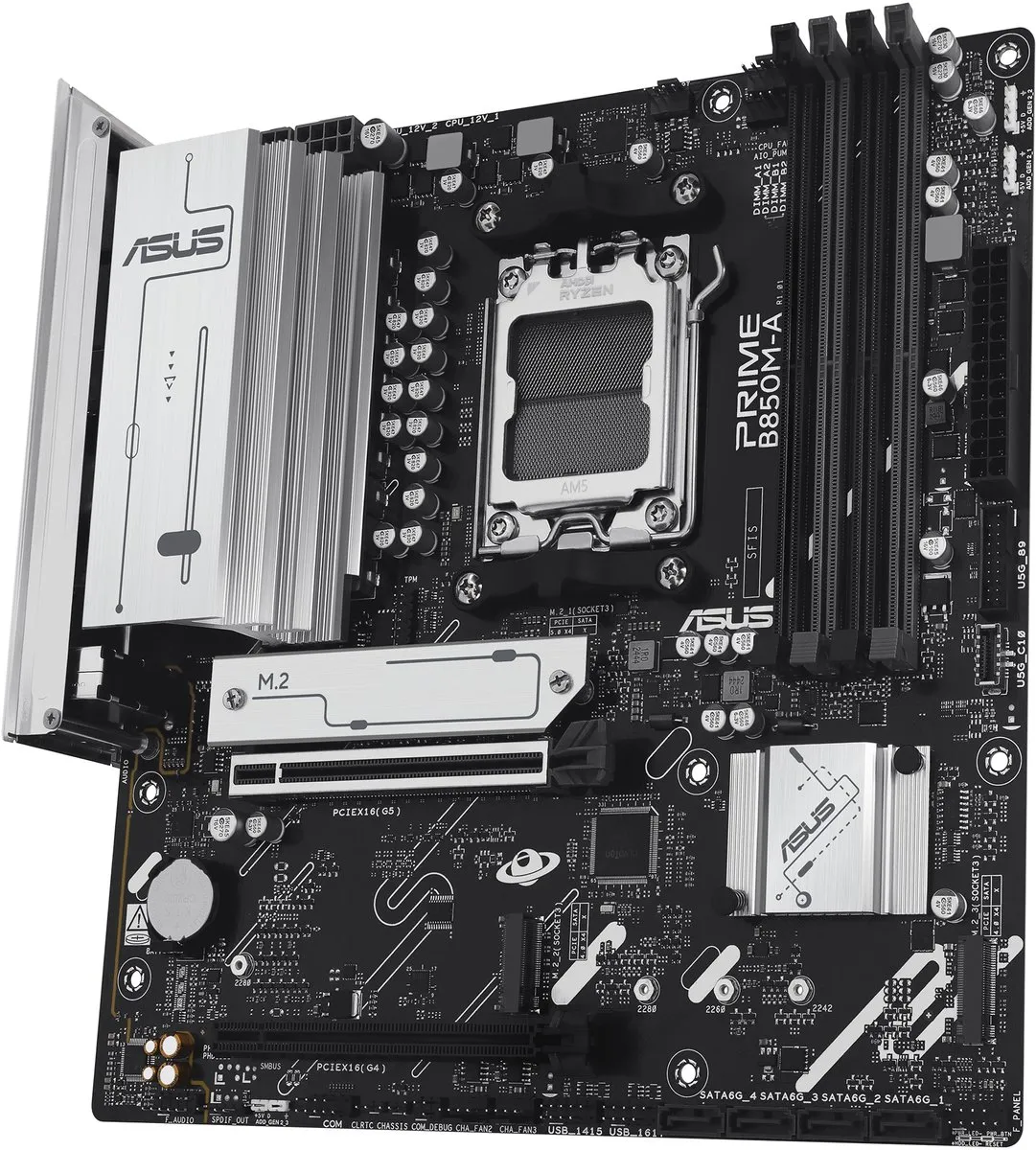 ASUS PRIME B850M-A-CSM AM5 Micro-ATX Moederbord