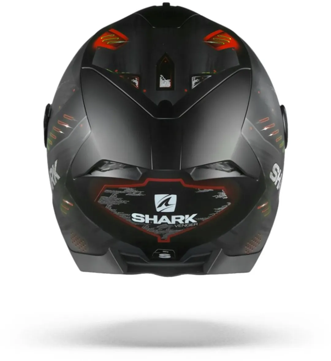 Shark Skwal 2 Venger Motorhelm - Maat XS - Antraciet Rood