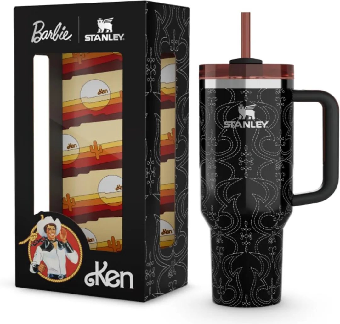 Stanley x Barbie ’80s Western Ken Quencher 40oz Tumbler 1.2L - Limited Edition