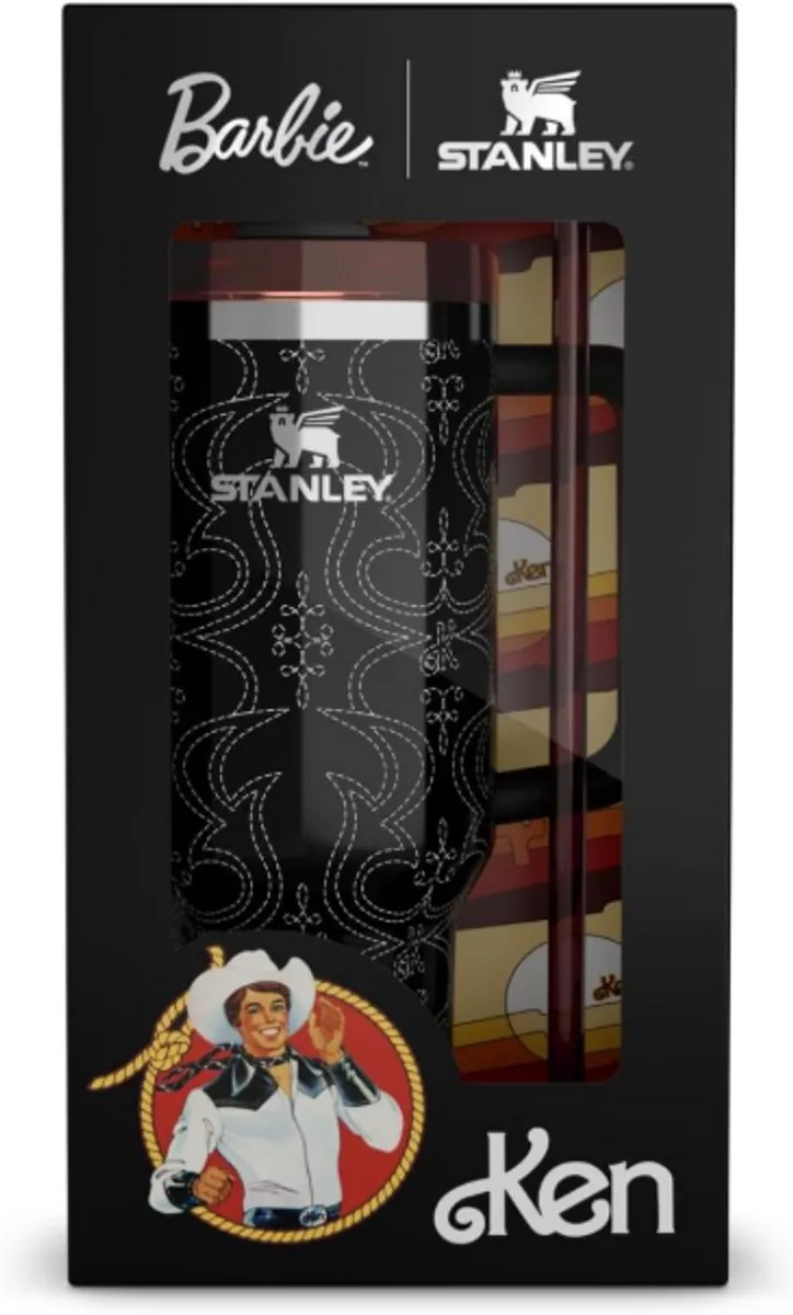 Stanley x Barbie ’80s Western Ken Quencher 40oz Tumbler 1.2L - Limited Edition