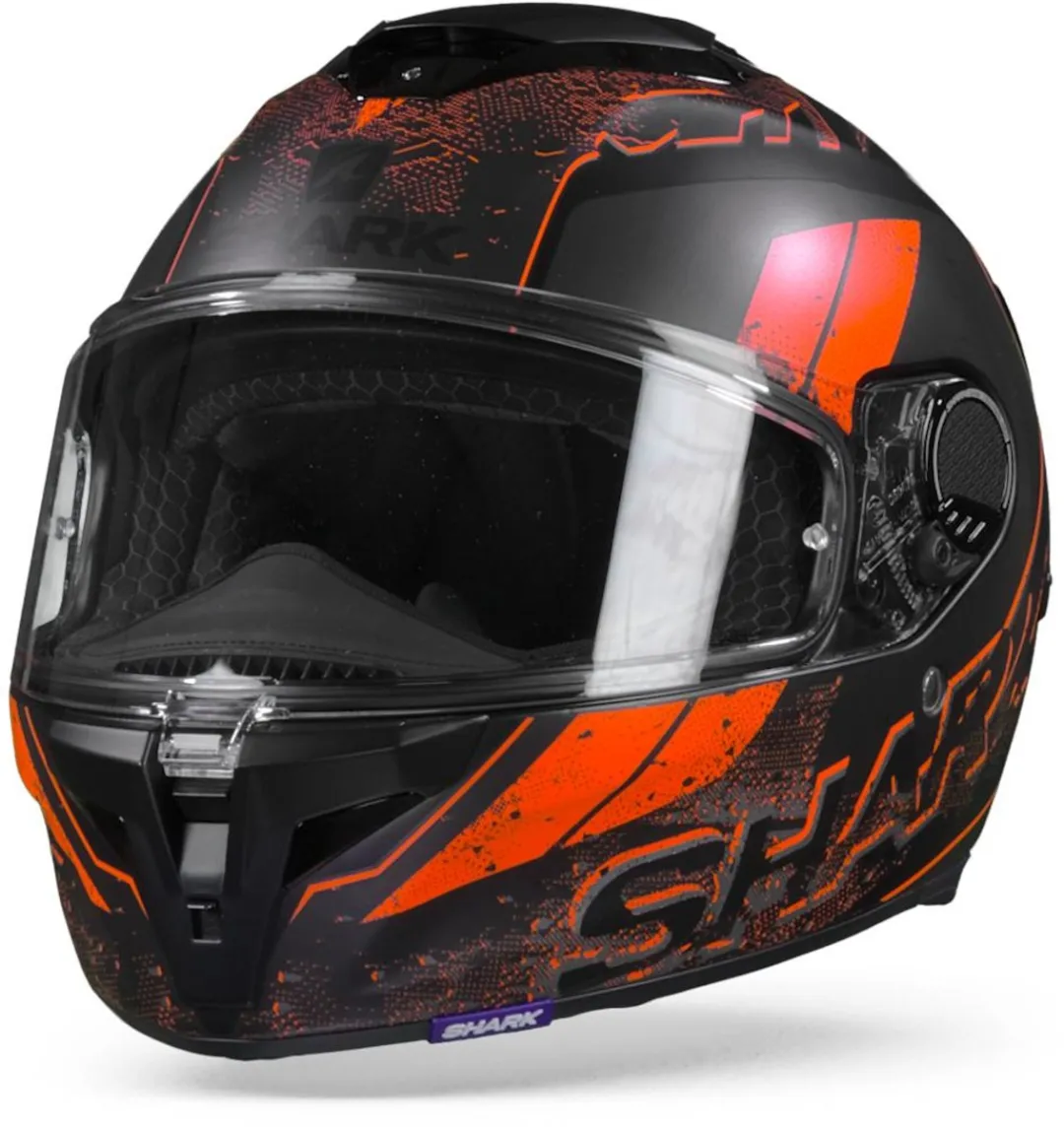Shark Spartan GT Ryser Integraalhelm - XS - Mat Zwart