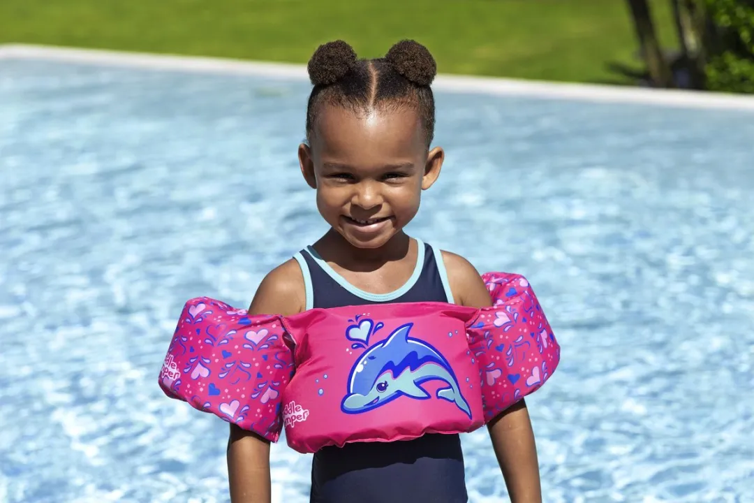 Bestway Puddle Jumper Dolfijn - Roze - 15-30 kg