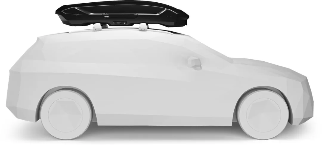 Thule Motion 3 Dakkoffer - 490L - 75kg - Black Glossy