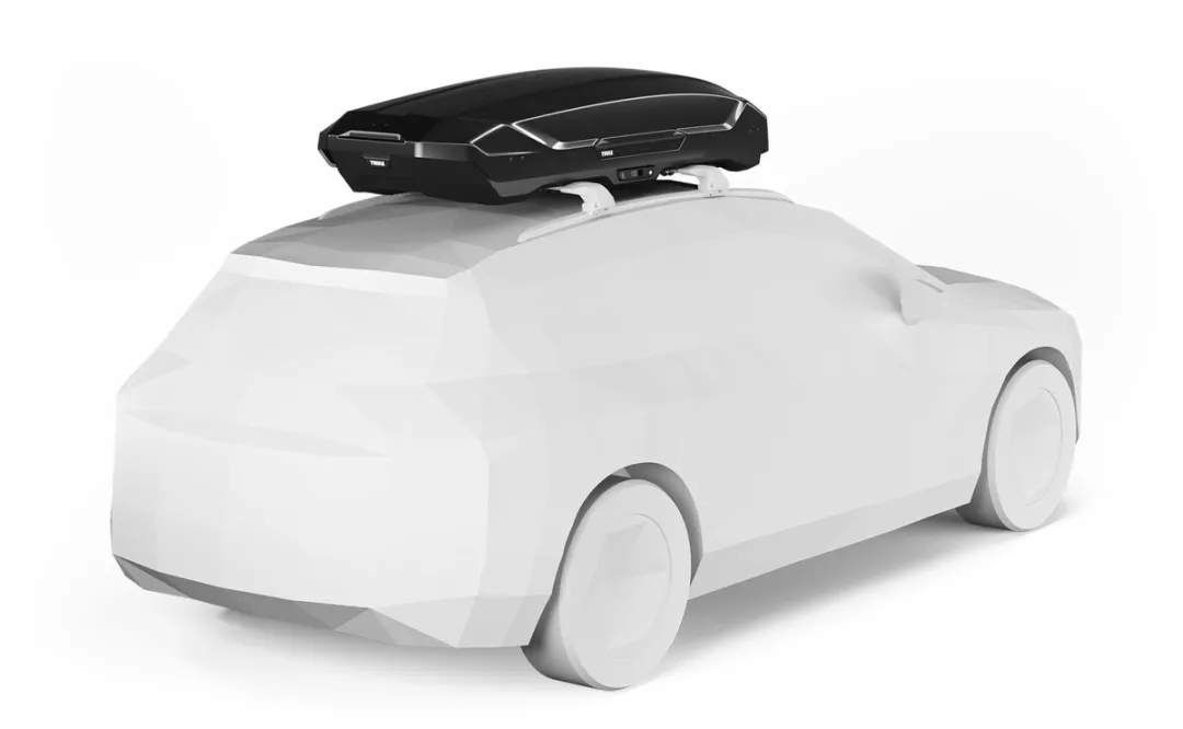 Thule Motion 3 Dakkoffer - 490L - 75kg - Black Glossy