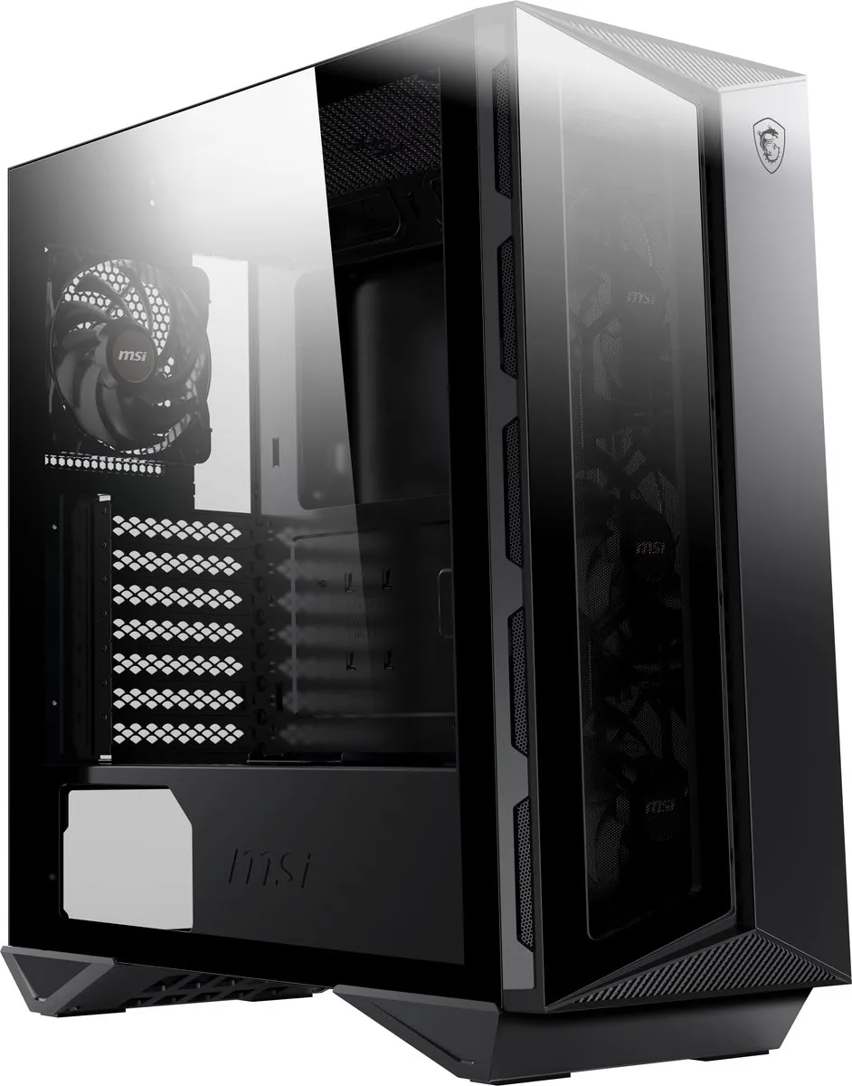 MSI Midi Tower Gaming Behuizing - ARGB - 4x 120mm Fans - Zwart
