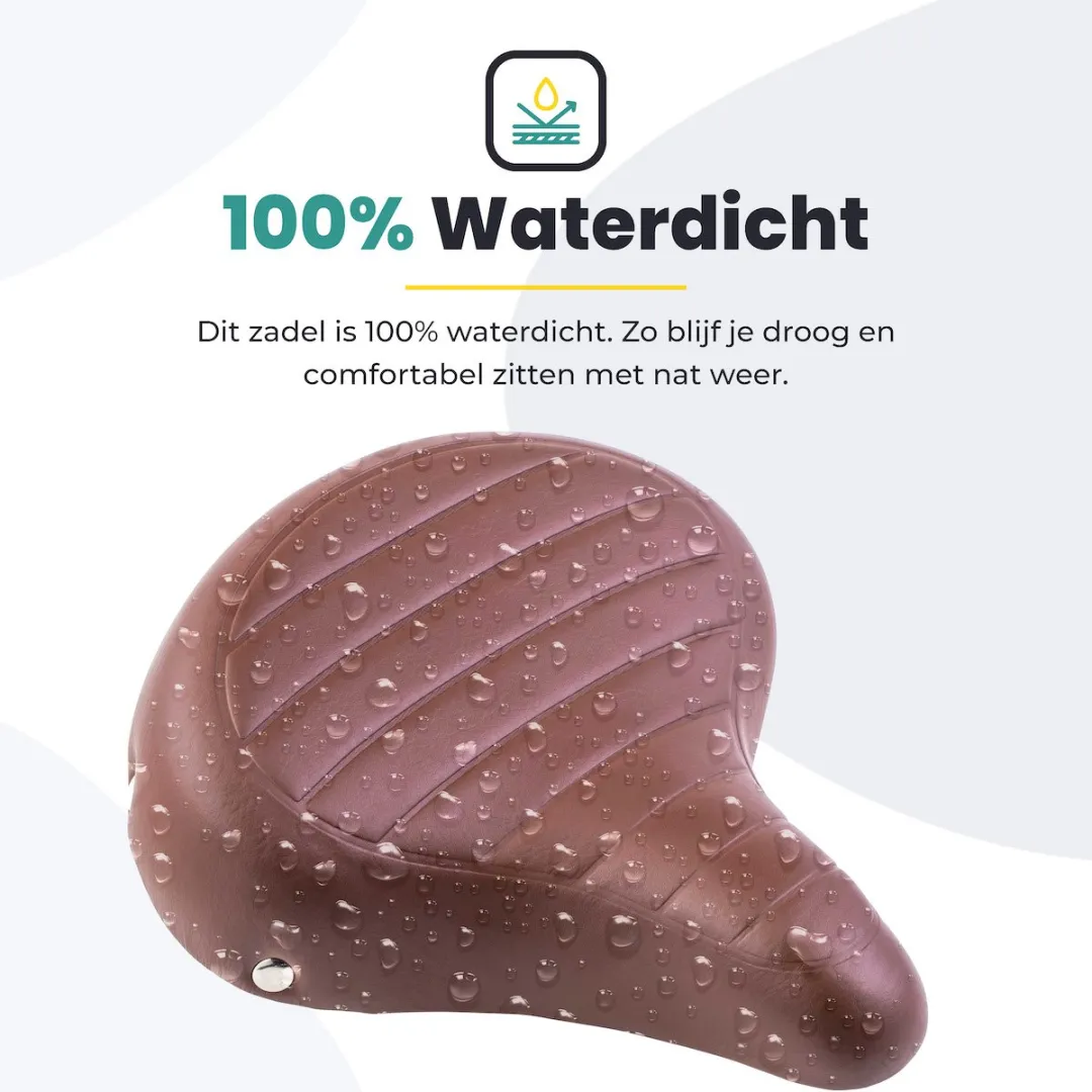 Voltano Drifter Fietszadel - Bruin
