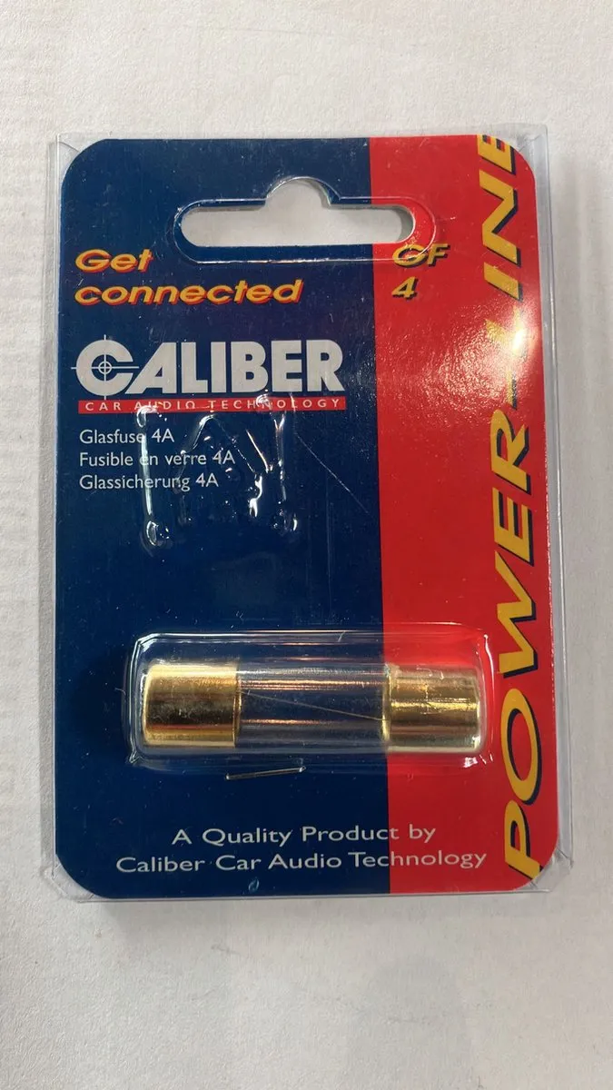 Caliber GF4 Glaszekeringen 4A