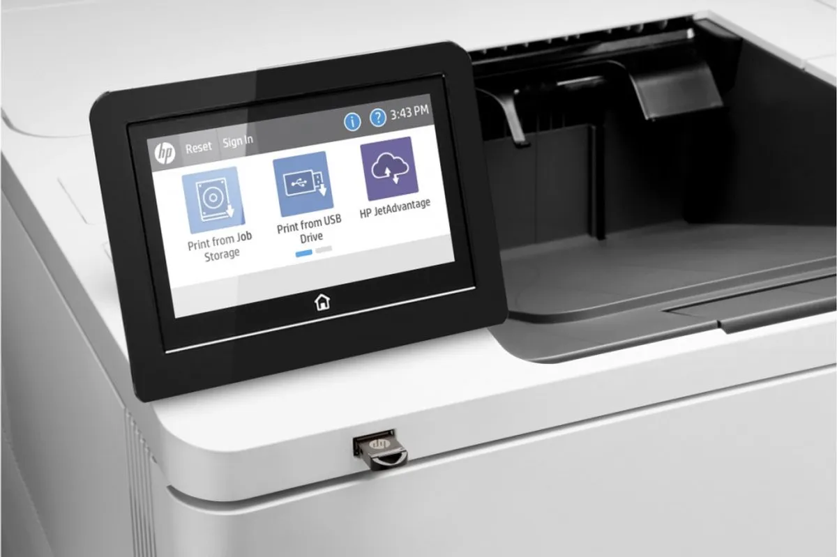 HP LaserJet Enterprise M612dn - 650 Vel - Wit - afbeelding 6 van 6