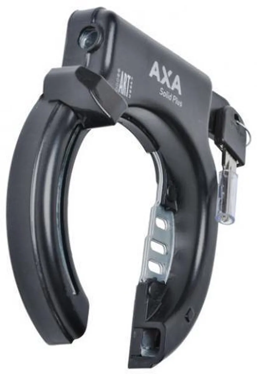 AXA Solid Plus Ringslot - Insteekketting - Zwart