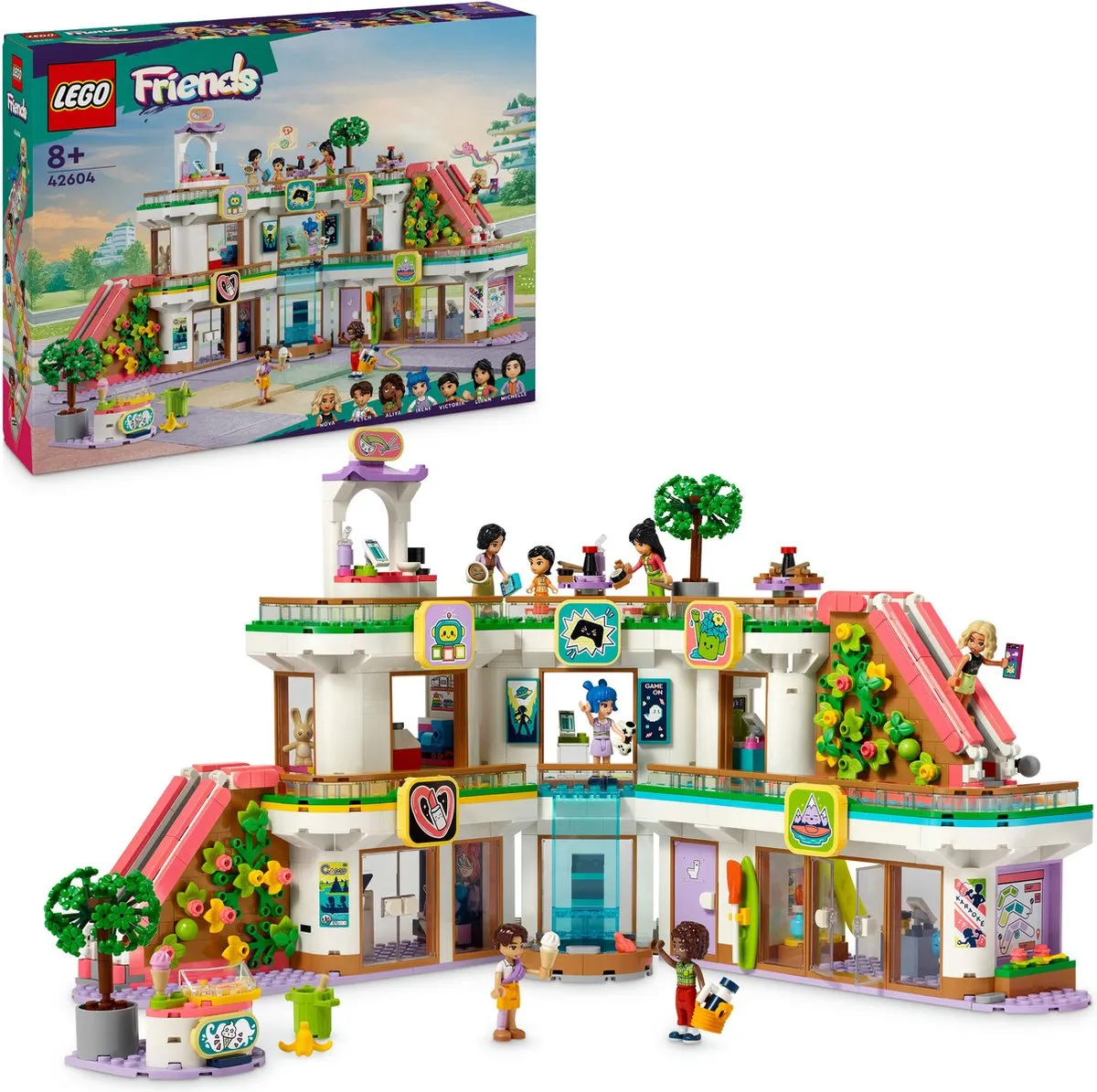 LEGO Friends Heartlake City Winkelcentrum 42604 - 1237 Stukken