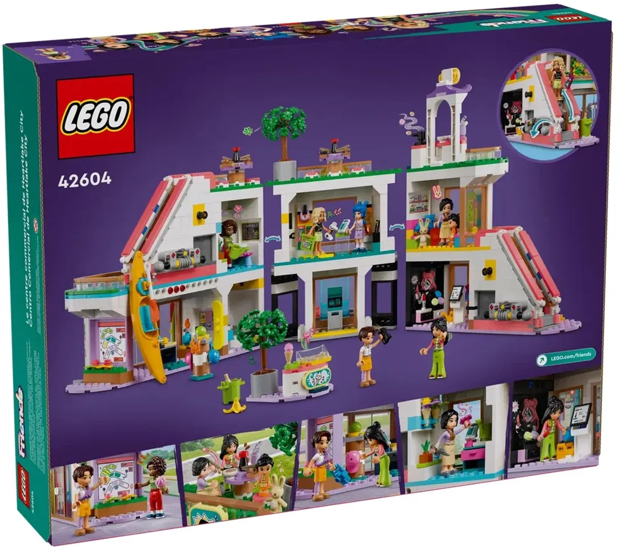 LEGO Friends Heartlake City Winkelcentrum 42604 - 1237 Stukken - afbeelding 6 van 6