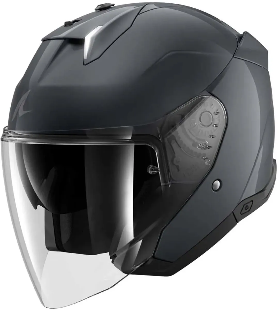 Shark Skwal i3 Jet Blank Helm - M - Antraciet