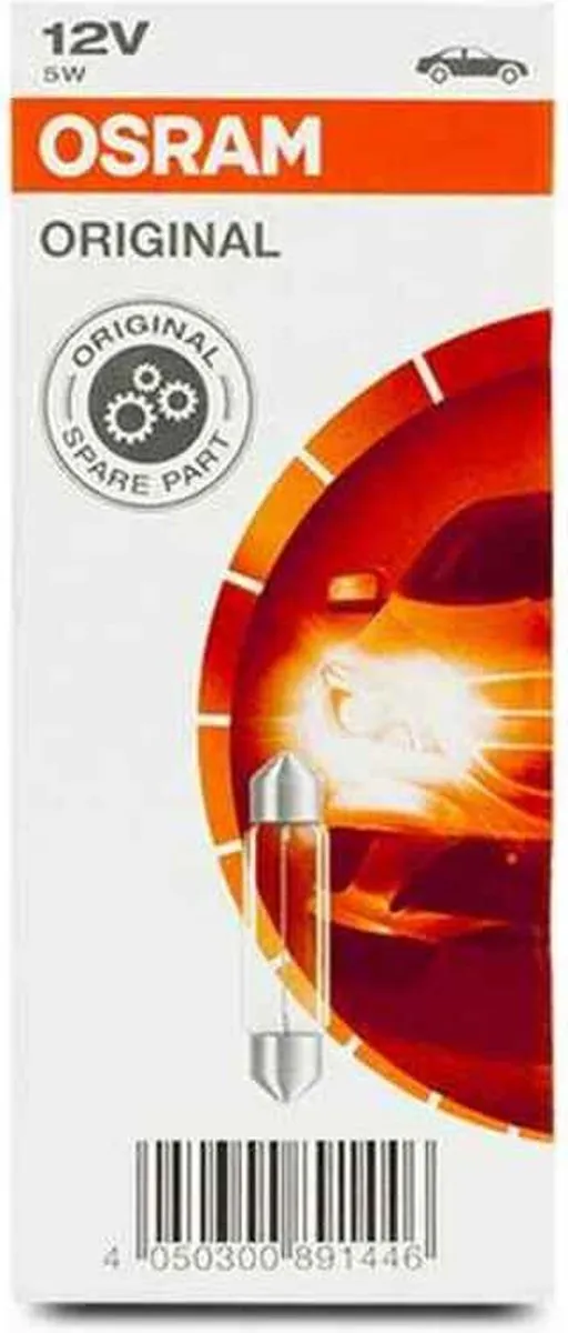 Osram OS6413 C5W Gloeilamp 12V 5W - 10 Stuks