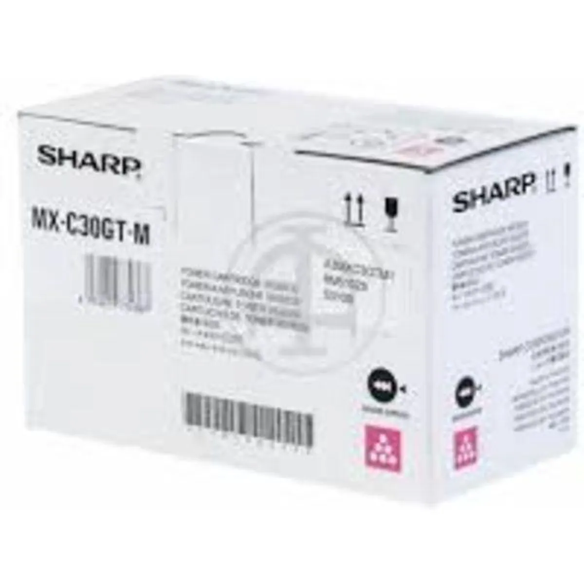 Sharp MXC30GTM Tonercartridge Magenta - 6000 pagina's