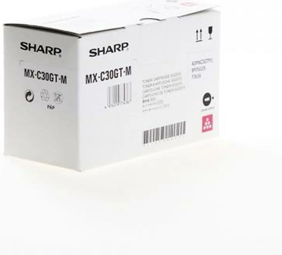 Sharp MXC30GTM Tonercartridge Magenta - 6000 pagina's