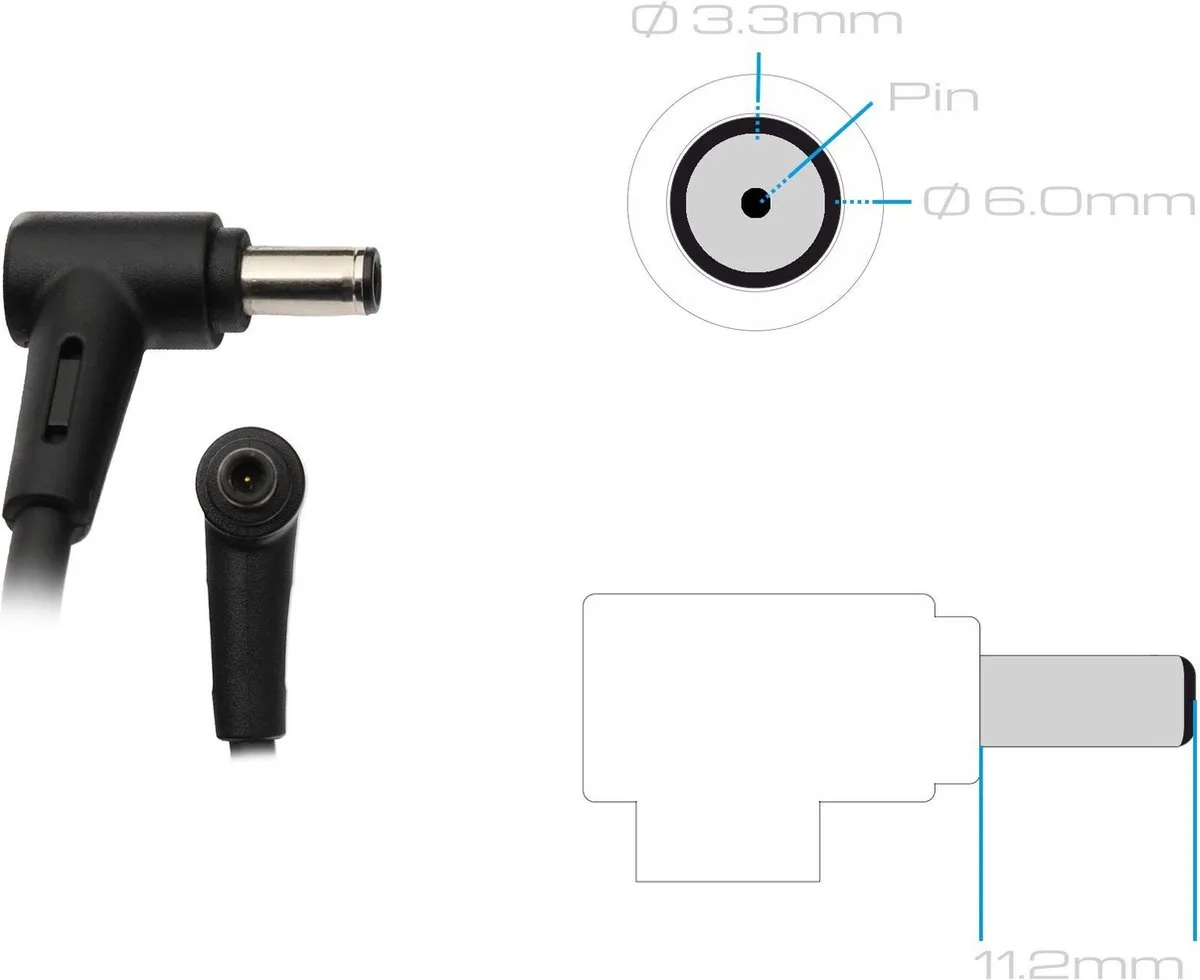 ASUS ROG 0A001-00802100 Oplader 280W - Zwart