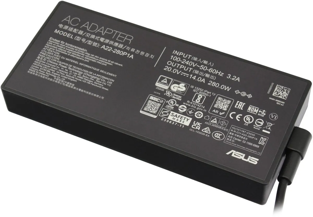 ASUS ROG 0A001-00802100 Oplader 280W