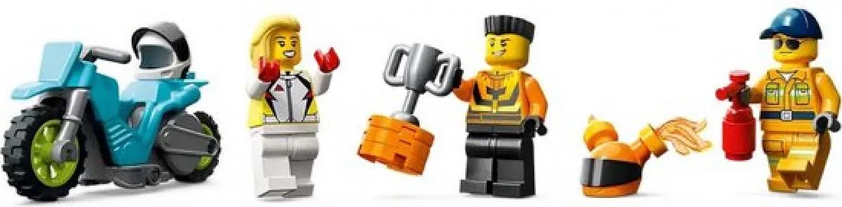 LEGO City Stuntz Stunttruck & Ring of Fire Set 60357 - Meerkleurig - afbeelding 6 van 6