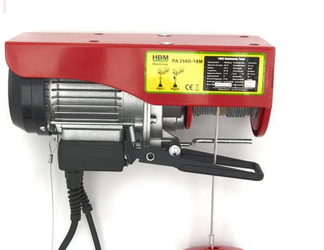 HBM 250 kg Elektrische Takel 18m