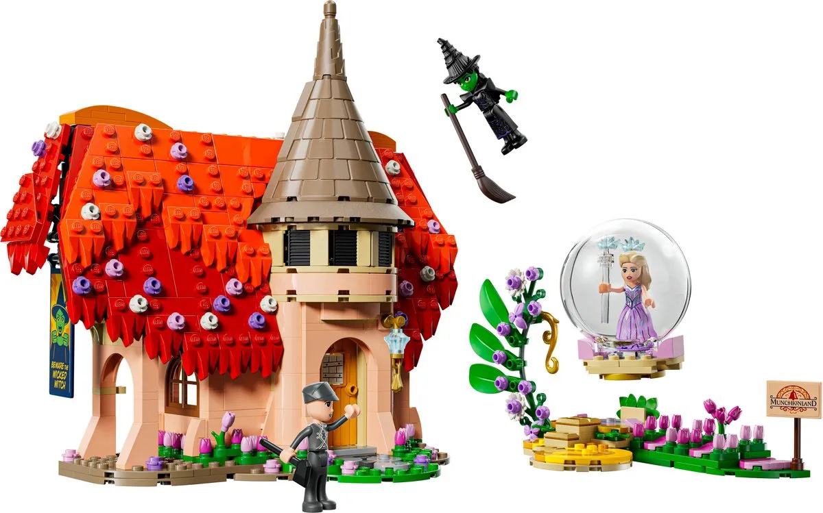 LEGO Wicked Glinda & Elphaba Bezoeken Munchkinland 75690 - 744 Stukken - afbeelding 6 van 6