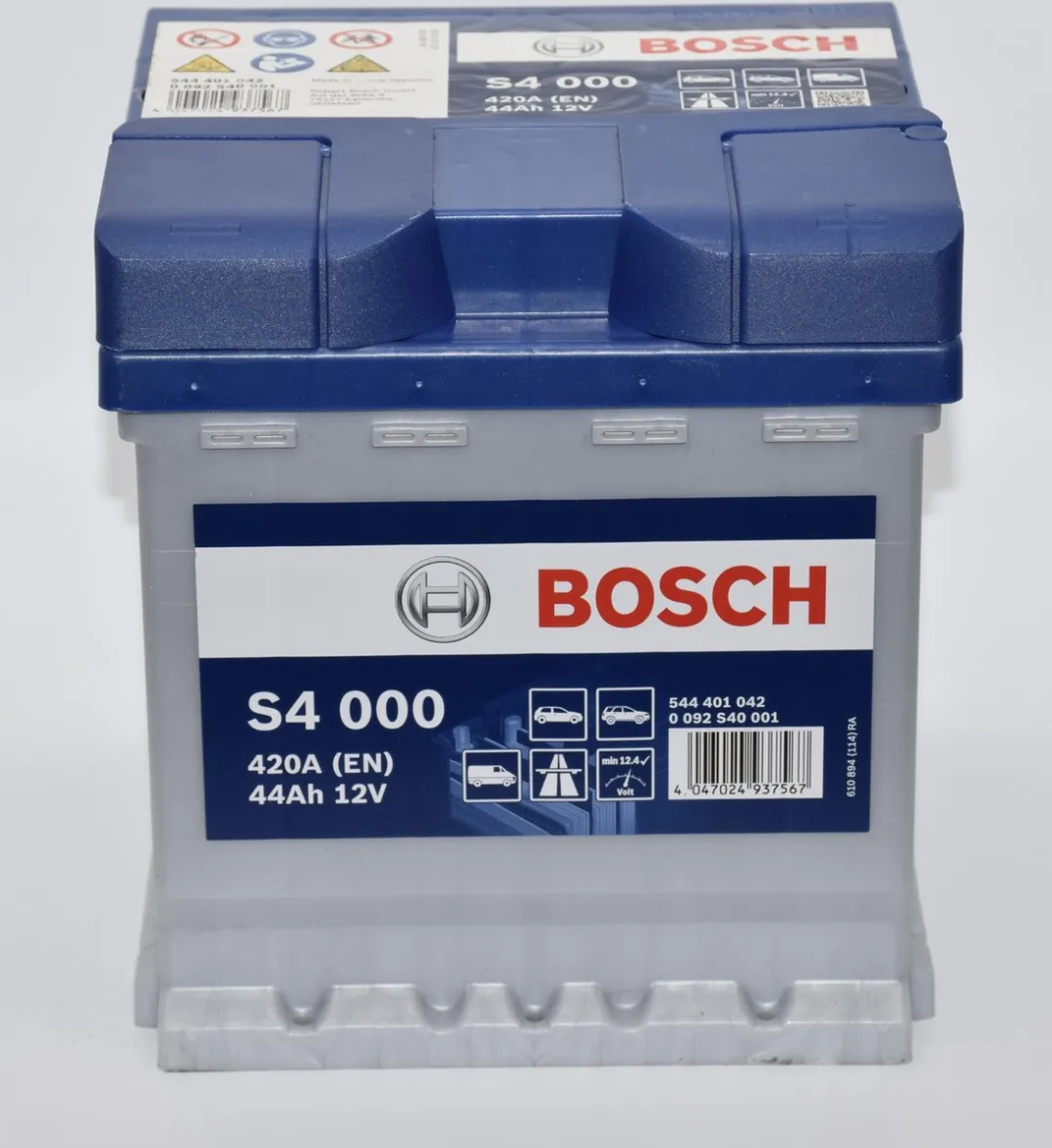 Bosch S4 000 Blue Accu 12V 44Ah