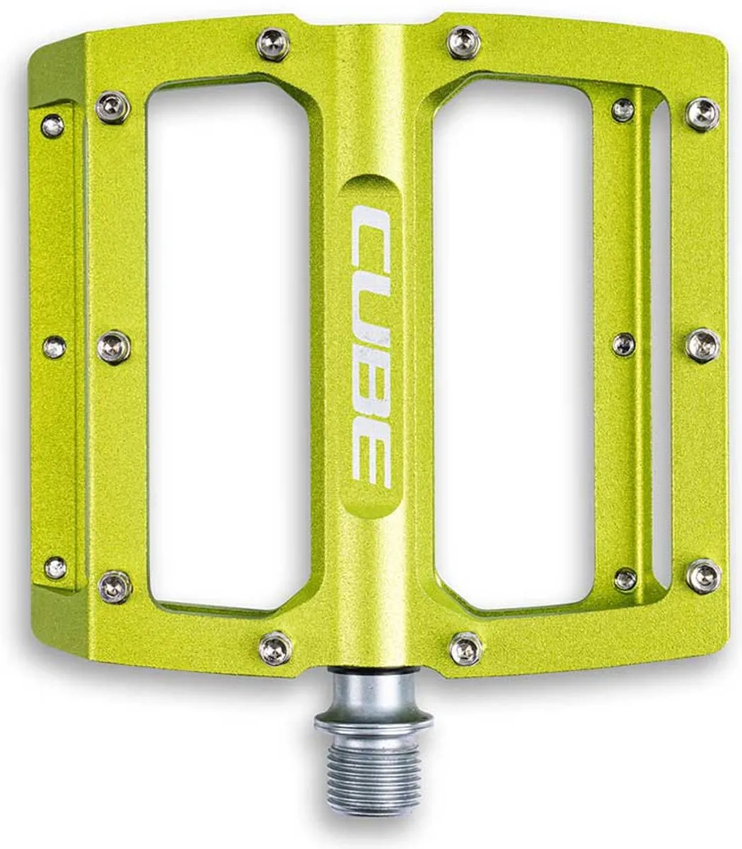 Cube All Mountain Fietspedalen - CNC Aluminium - Groen