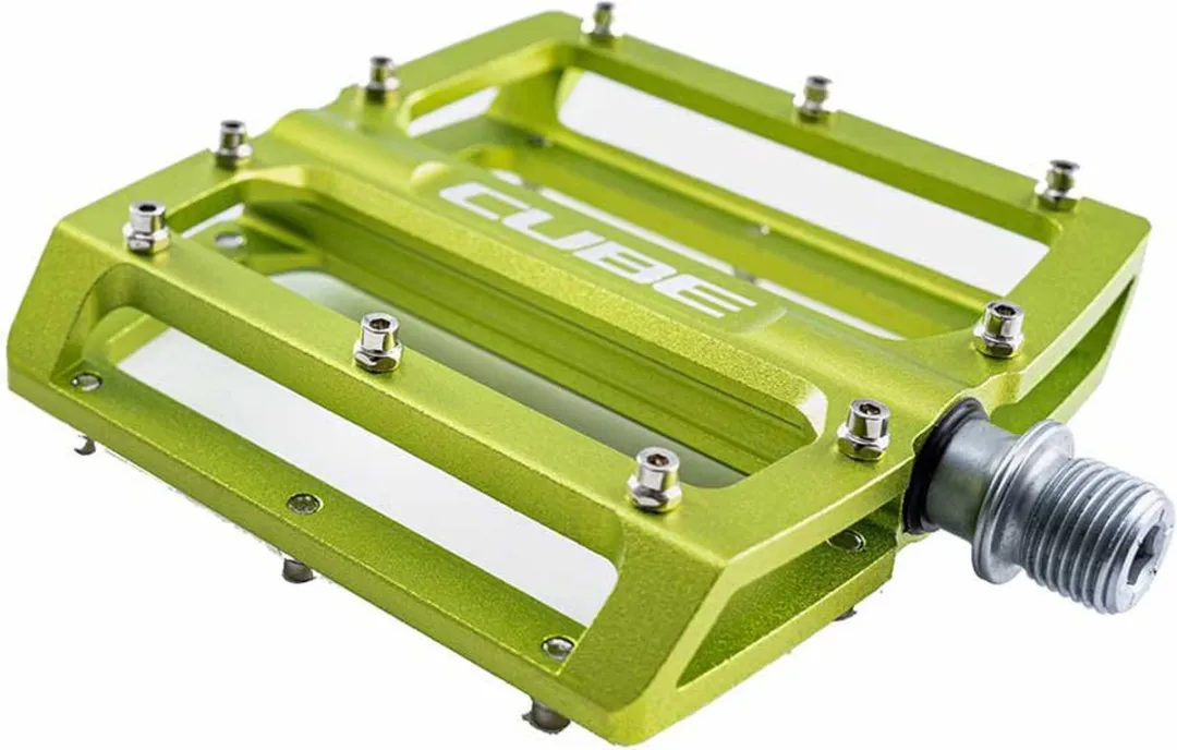 Cube All Mountain Fietspedalen - CNC Aluminium - Groen