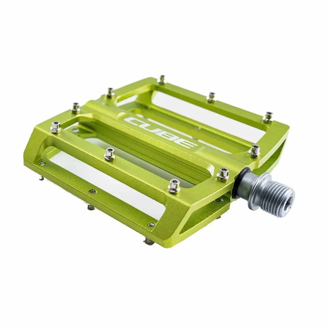 Cube All Mountain Fietspedalen - CNC Aluminium - Groen