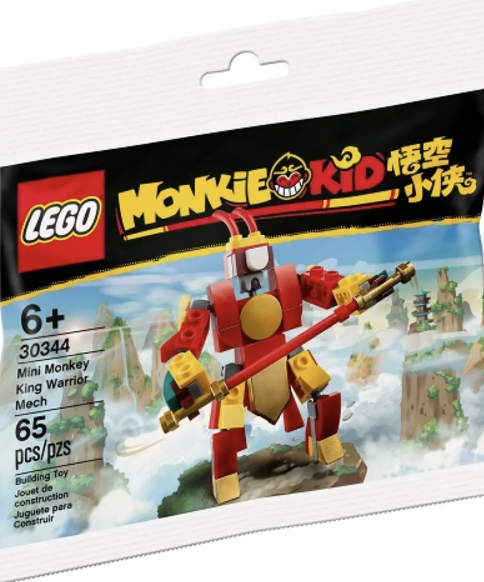 LEGO 30344 Mini Mechakrijger - 65 Stukken - Meerkleurig
