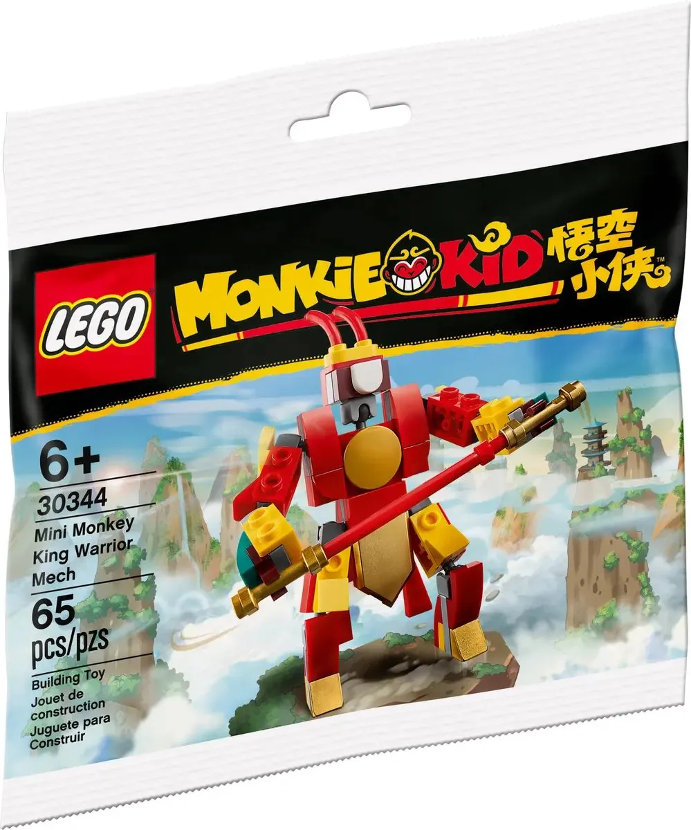 LEGO 30344 Mini Mechakrijger - 65 Stukken - Meerkleurig