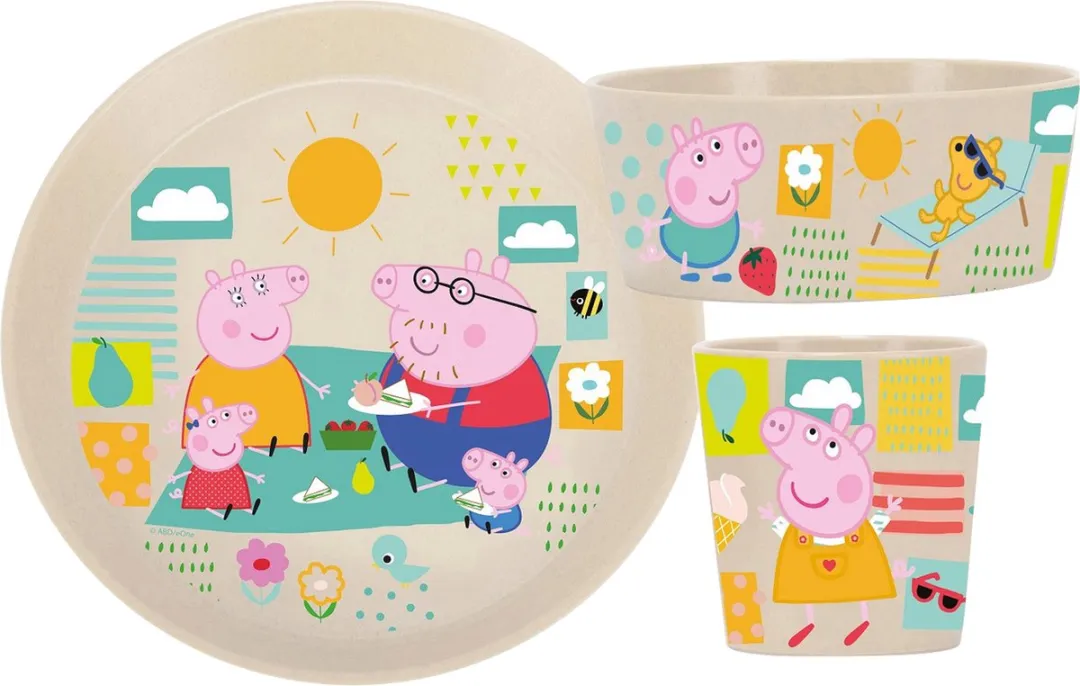 Koziol Peppa Pig Bio-Circulair Set