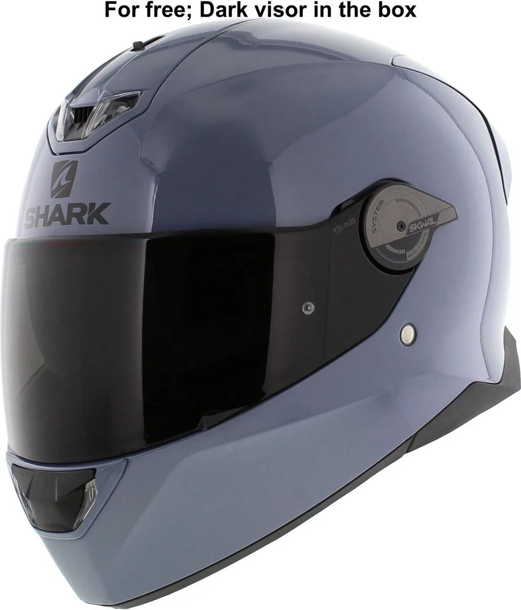Shark Skwal 2.2 Blank Integraalhelm - XS