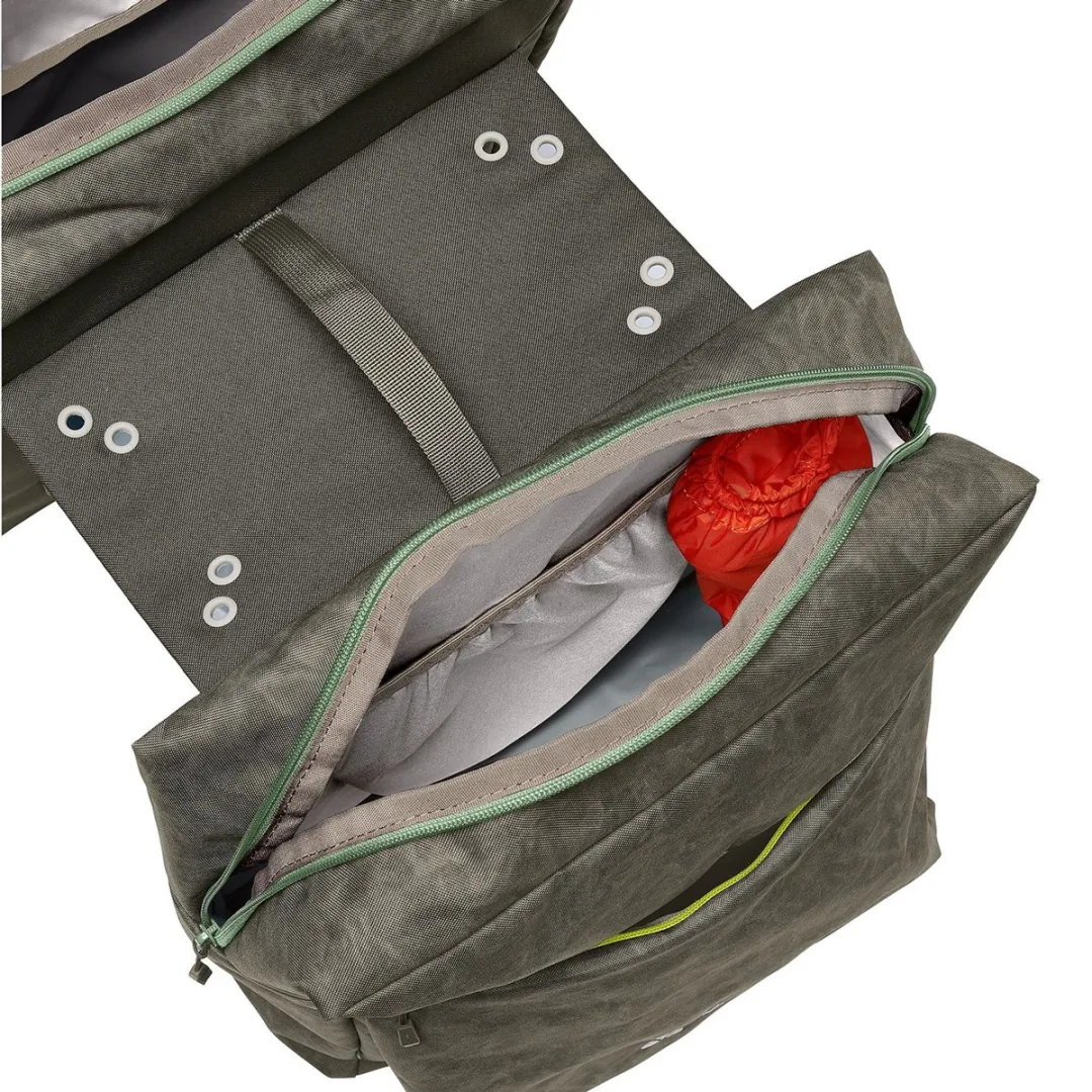Vaude TwinZipper Achtertastas 48L - Khaki