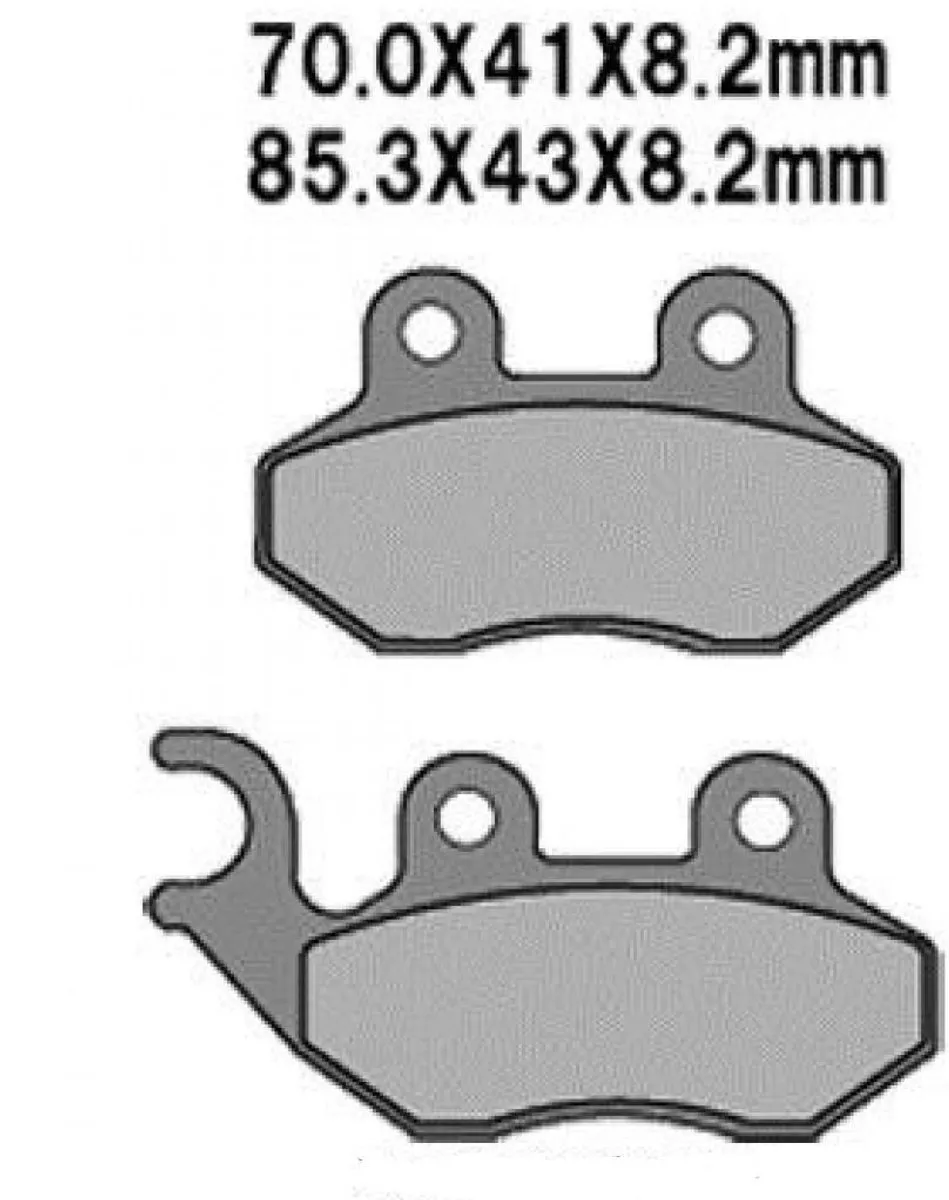 Peugeot 125 Tweet 4T Remblokken AVG/AR
