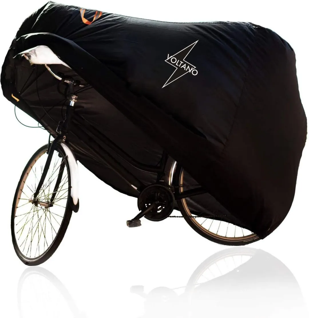 Voltano Elastische Fietshoes XXL - 2 Fietsen - Zwart