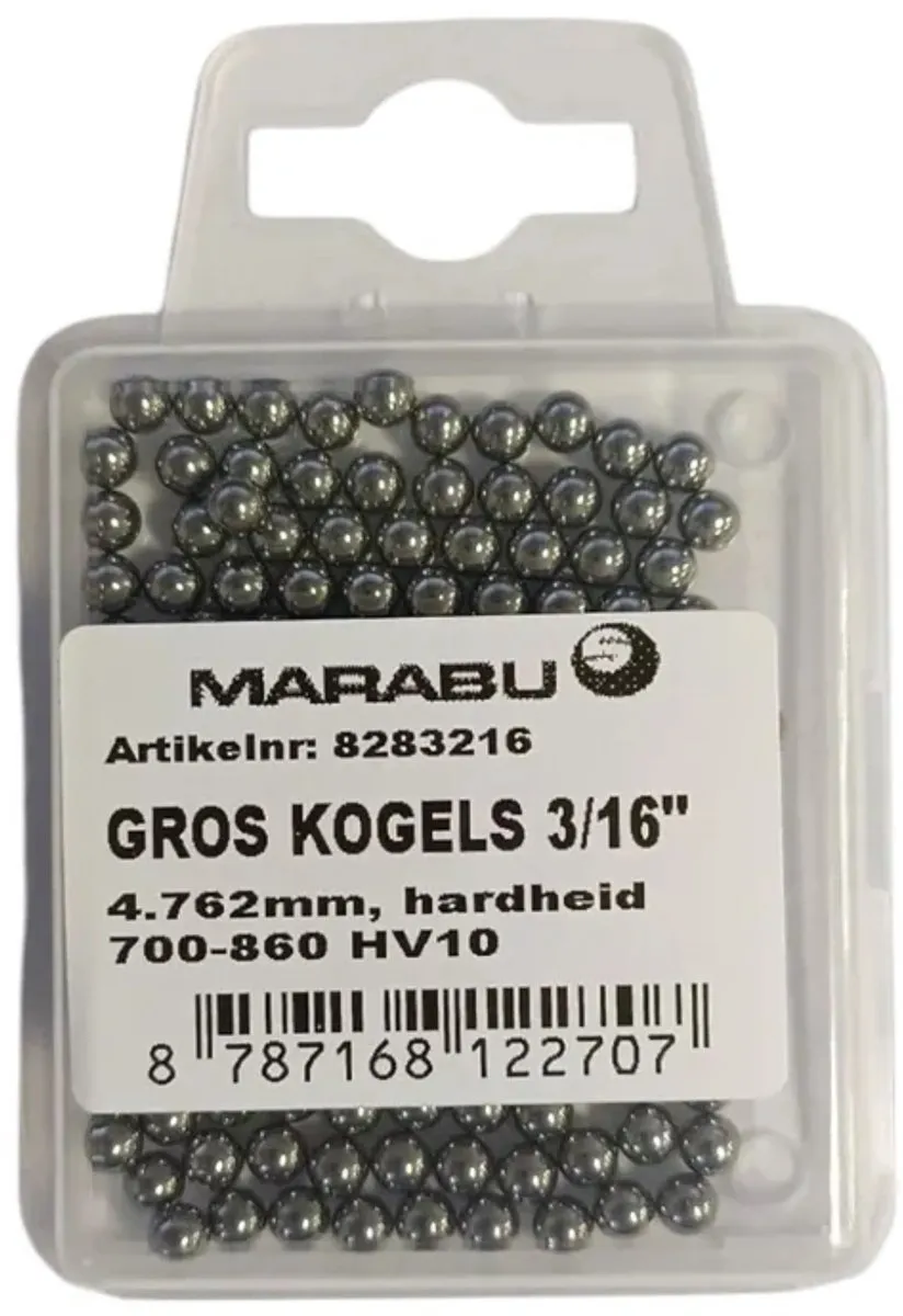 Marabu Kogels 3/16