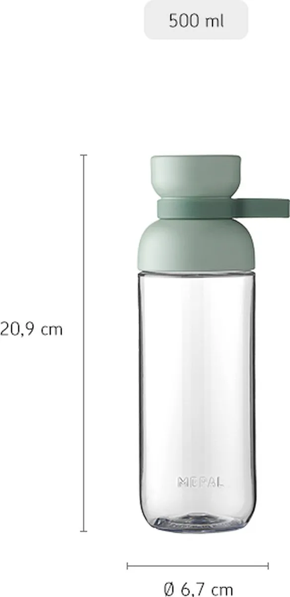 Mepal Vita Waterfles 500ml - Vivid Blue