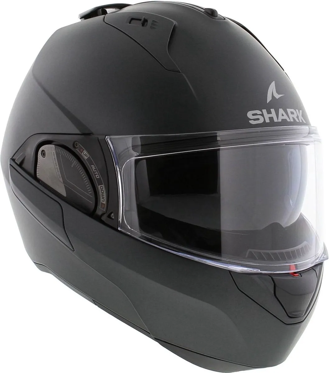 Shark Evo ES A06 Systeemhelm - Mat Grijs