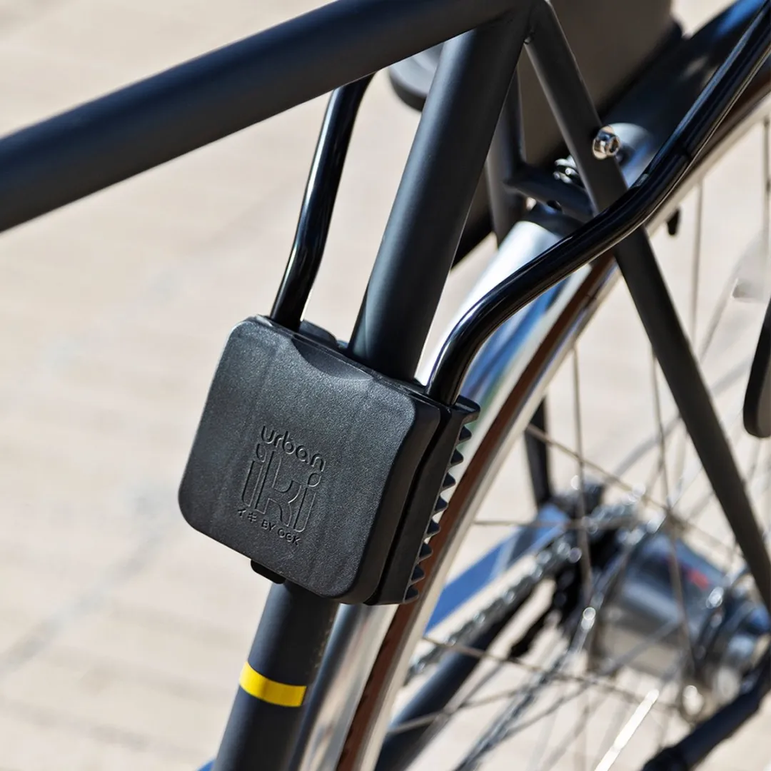 Urban Iki BIO Fietsstoeltje Achter - Oishi Beige/Bincho Black