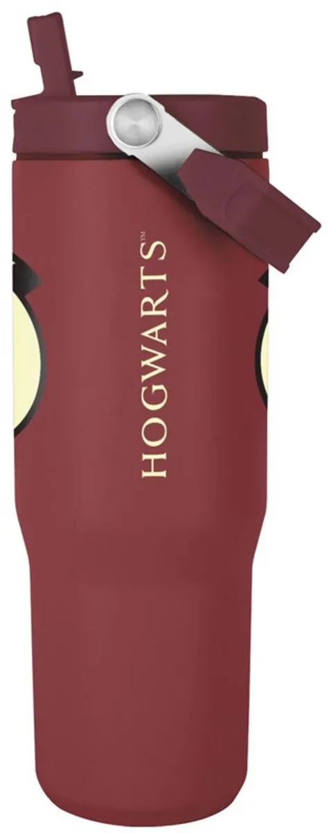 Harry Potter Platform 9 3/4 Drinkfles - Rood/Zwart/Wit - afbeelding 2 van 3