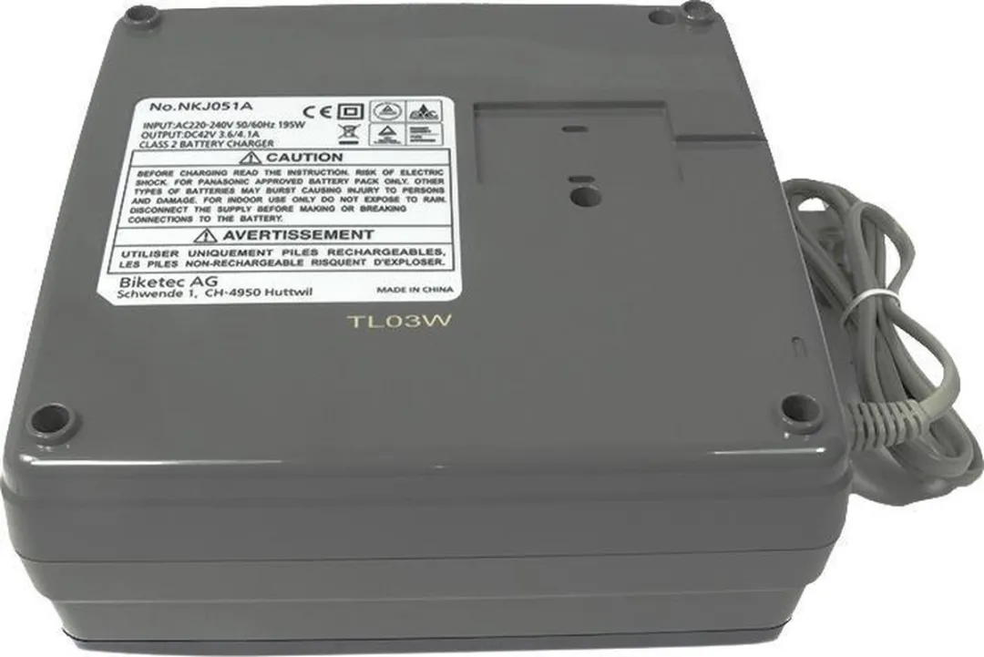 Panasonic NKJ051B Elektrische Fietsoplader 36V 4A - Zwart