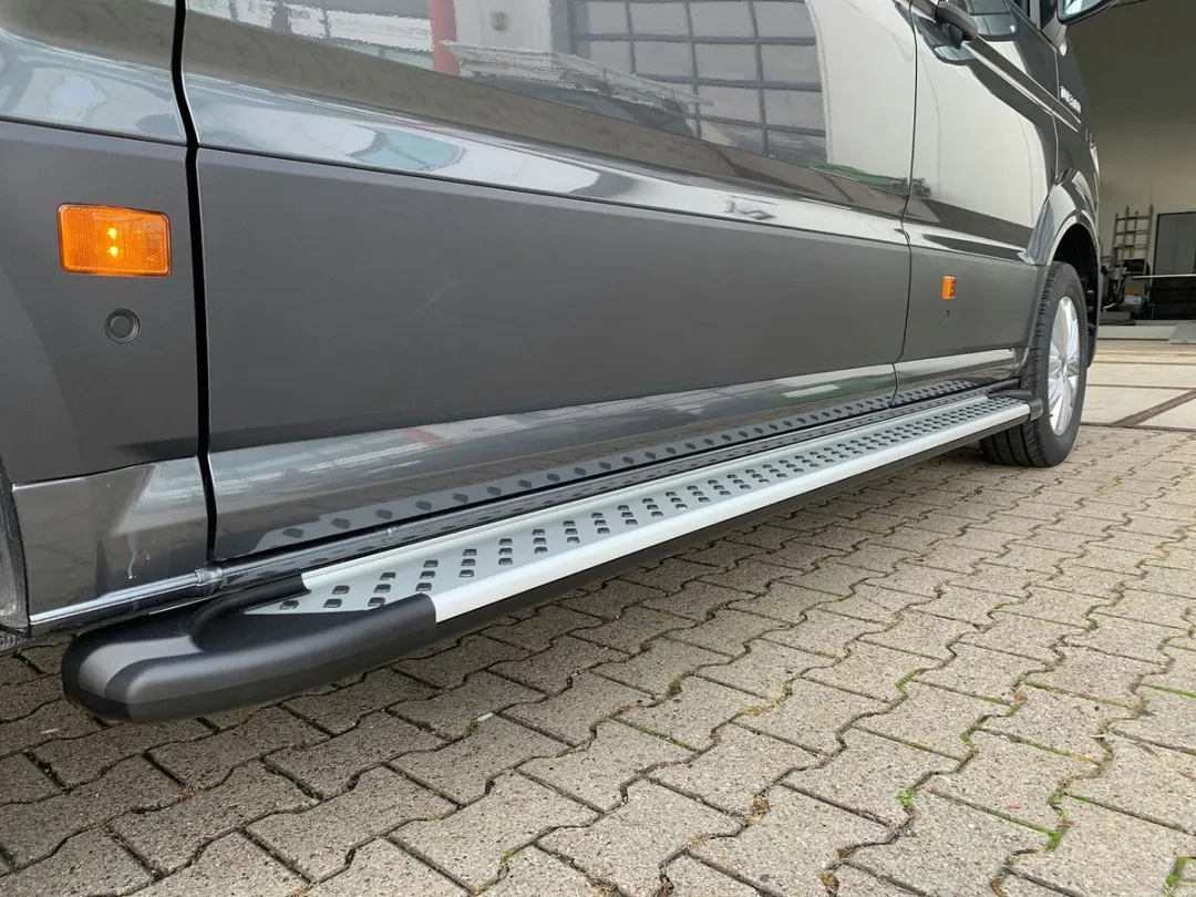 Volkswagen Treeplanken Aluminium & Zwart - 2 Stuks