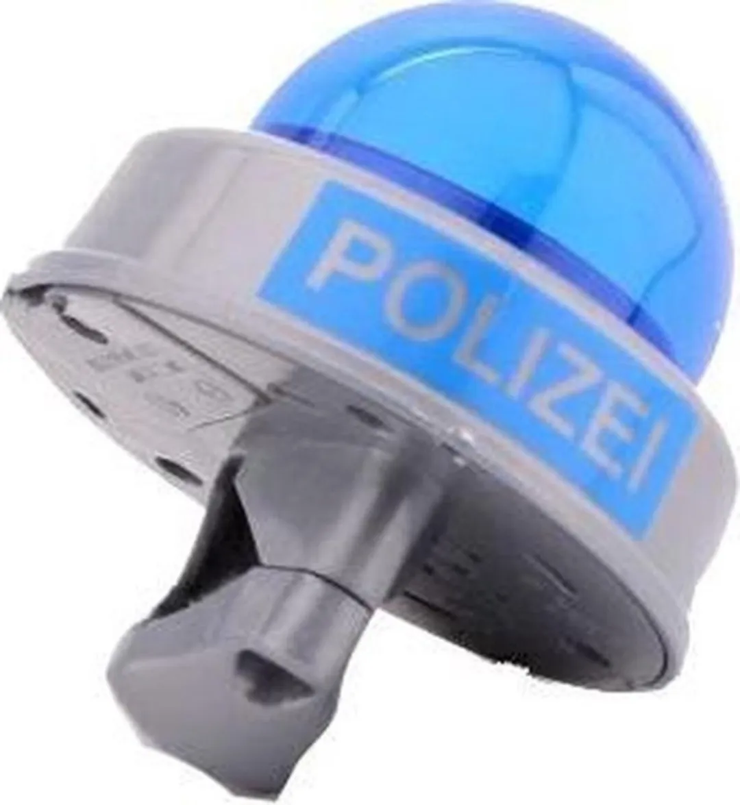 Johntoy Fietsbel Duitse Politie Sirene - Blauw