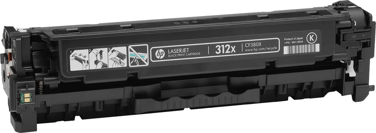 HP 312X CF380X Toner - Zwart - 4400 pagina's - afbeelding 6 van 6