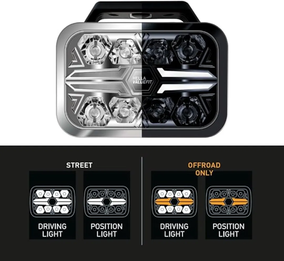 Hella LED Verstraler Blade Wit/Oranje