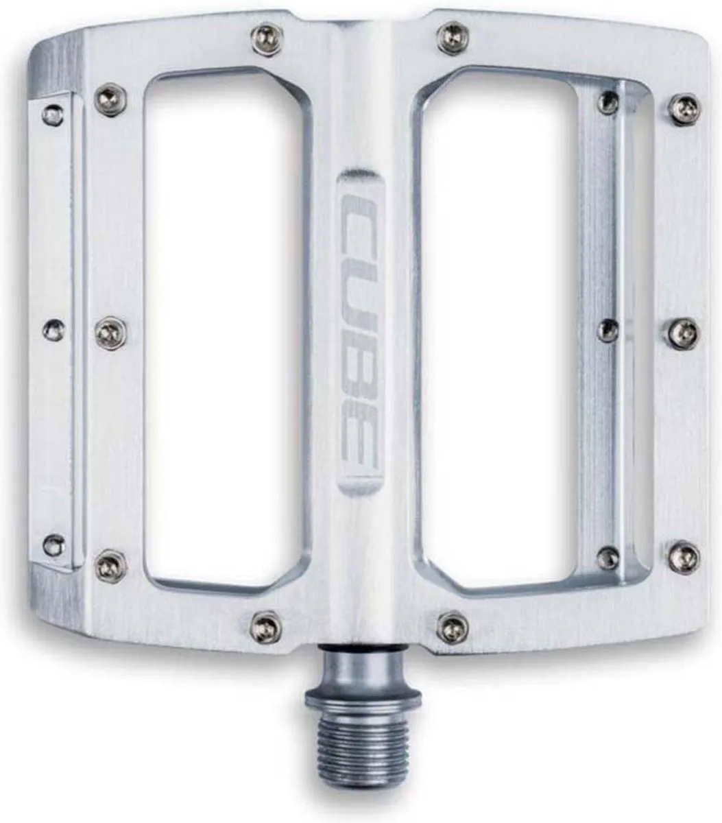 Cube All Mountain Fietspedalen - Lichtgewicht - 105x95x17mm - Zilver